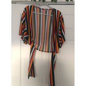 Charlotte Russe Striped Top